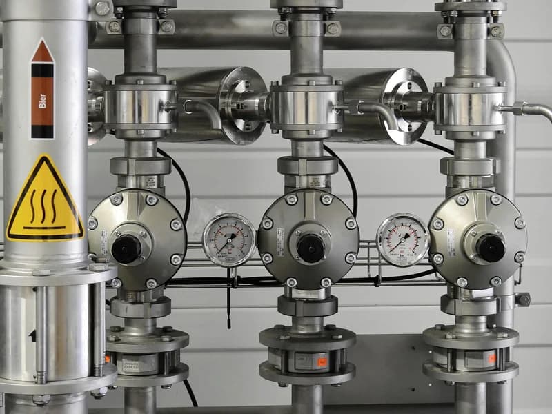 Industrial pipeline valves